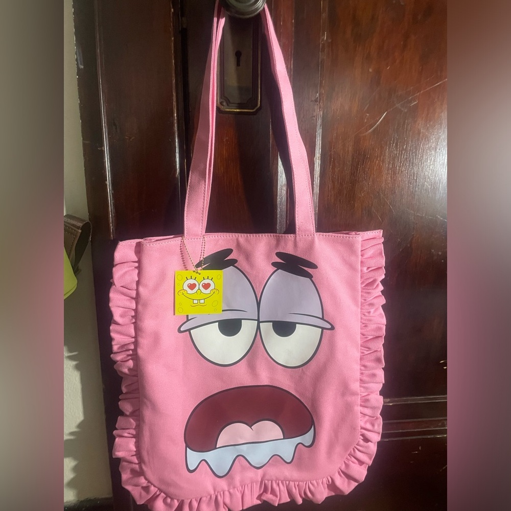 NWT Cakeworthy Patrick Star Tote Bag